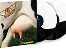 Aerosmith Get a Grip  2 LP Vinyl. 2018 black/white split cow hide coloured. New