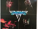 RARE ROCK Van Halen - S/T 1st Los Angeles Press Burbank Labels
