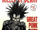 VARIOS Killed By Death #6 (LP) . recopilación vinilo punk rock and roll
