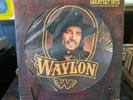 WAYLON JENNINGS Greatest Hits RARE PICTURE DISC LP Limited Edition PROMO