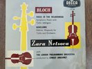 Decca LXT 5062 ED1 Bloch Cello Zara Nelsova Ansermet
