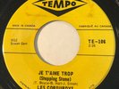 GARAGE PUNK Les Corduroys STEPPING STONE Tempo 45  French Canadian NM