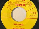 GARAGE PUNK Satisfactions BAD TIMES / GIRL DON'T TELL ME Twin Town 45 rare NM