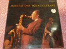 JOHN COLTRANE Meditations LP 1967 pressing FREE JAZZ