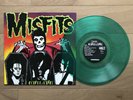 Misfits Evilive Green Vinyl. Original 1989 Plan 9 release VG+++