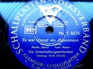 0083/ UNTERHALTUNGSSINFONIKER-Es war einmal ein Jägersmann-ERIKA-78rpm Schellack