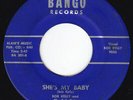 Raw Detroit Blues Rumba BOB KELLY & THE BOB KATS She's My Baby 45 Bango HEAR