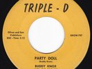 Hypnotic TX Rockabilly BUDDY KNOX w/ORCHIDS Party Doll 45 Triple-D HEAR