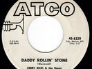 New Breed R&B Popcorn JIMMY RICKS & THE RAVES Daddy Rollin' Stone 45 Atco HEAR