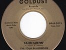 New Mexico Teen Garage-Frat Surf FOUR DIMENSIONS Sand Surfin' 45 Goldust HEAR