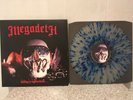 megadeth killing is my business LP clear blue splatter vinyl gatefold sleeve