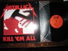 METALLICA Kill 'Em All Rare Original LP ( 1983.Bernett Records.Fr) Etat VG