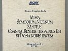 D139 Bach Missa Symbolum Nicenum Mass b-minor BWV 232 Archiv 198 190/92 Stereo