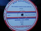 16-inch Transcription – National Barn Dance  - War Department #98 AFRS 1944