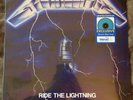 Metallica Ride the Lightning Electric Blue Vinyl SEALED Limited Edition