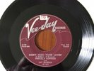Priscilla Bowman Don’t Need Your Lovin’ / Hootie Blues 45 Record