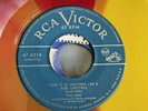 PERRY COMO TONY MARTIN DINAH SHORE 1951 RCA Victor MULTICOLOR wax vinyl 45 orig.