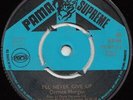 DERRICK MORGAN  NEVER GONNA GIVE UP  UK ORIG  EARLY 70s STUMBLING BLOCK NEXT CUT