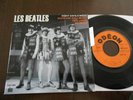 THE BEATLES MEGA  RARE FRENCH EP EIGHT DAYS A WEEK  SOE 3764 avec sa languette