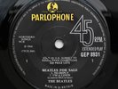 The Beatles - Beatles For Sale - UK 1966 Rare SOLID CENTER Parlophone p/s EP