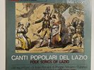 ITALIA RANALDIcanti Popolari Del Laziovinile LP1974 ALBATROS
