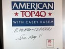 CASEY KASEM American Top 40 4 ALBUM BOX SET from May 7, 1988. Played once.