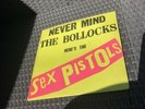 Rare edition GB Press Sex Pistols Never Mind The BollocksV2086 blank pink sleeve