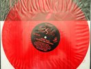 Disque vinyle rouge promo radio AC DC Thunderstruck The razors edge