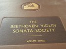 THE BEETHOVEN VIOLIN SONATA SOCIETY FRITZ KREISLER & FRANZ RUPP HMV DB8235-41