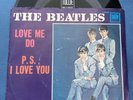 The Beatles “Love Me Do” TOLLIE PS w Black Label Silver Box Logo 45 | T-9008