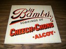 CHEECH AND CHONG Big Bambu original vinyl record LP with the rolling paper