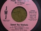 SAMUEL RAY RELAFONTE And M.O.T. - PEOPLE THERE’S GOT..Pt.1 / 2 - 45 -JWJ- FUNK