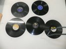 5 VINTAGE 78 RECORDS Garland/Larry Williams/The Coasters/Dell Vikings/3Clouds