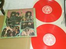 MOTLEY CRUE - KINGS OF SLEAZE METAL 2 X LP RED VINYL GLAM ROCK HEAVY METAL VG/EX