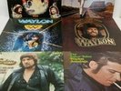 WAYLON JENNINGS (6 LP's) Live, Greatest Hits, The Taker/Tulsa, 1 and Only...VG+