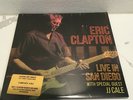 ERIC CLAPTON Vinyl “Live in San Diego” w/J,J.Cale 3 LP TRI-FOLD (SEALED w/ hype)