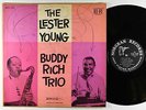 Buddy Rich Trio - Lester Young Buddy Rich Trio LP - Norgran - MG N-1074 Mono DG