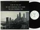 Don Friedman Trio - A Day In The City: Six Variations LP - Riverside OJC-1775