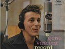 A Gene Vincent Record Date Part 1 - Gene Vincent EP Capitol EAP-1-1059 Record