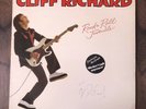 Signed 12 Inch Vinyl Album - Cliff Richard - Rock n Roll Juvenile