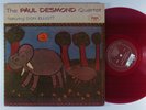 PAUL DESMOND QUARTET Self Titled FANTASY 3-235 LP VG+ mono red wax promo ^