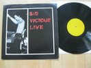 SID VICIOUS-SID VICIOUS LIVE LP-PUNK SEX PISTOLS CLASH LYDON MAX'S KANSAS CITY