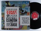 DUKE ELLINGTON & COUNT BASIE First Time COLUMBIA LP VG+ 6-eye promo ^