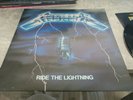 Metallica Ride The Lightning Lp 1984 Music for Nations France