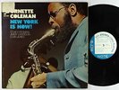 Ornette Coleman - New York Is Now LP - Blue Note VG+