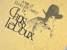 ORIGINAL 1974 CHRIS LEDOUX SONGS OF RODEO & COUNTRY VINYL LP EX+ RARE OUTLAW