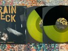 BOYS NIGHT OUT Trainwreck Piss Yellow & Black Split Vinyl LP #/600 Sold Out