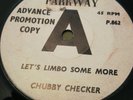 Chubby Checker – Let's Limbo Some More / Twenty Miles Cameo UK Promo EX P.862 7