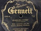 78 record Electrobeam Gennett 6342 Walt Anderson - Alabama Stomp/Mokus