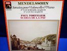 @EMI *TORTELIER /LA PAU* MENDELSSOHN CELLO SONATAS NOS.1 & 2* GATEFOLD* NO ASD